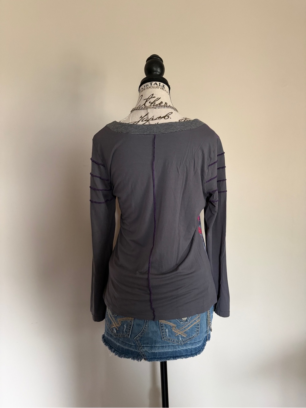 Y2K Dolcezza Abstract Fashion Art Top Grunge | Save the Queen Inspired - Picture 4 of 11